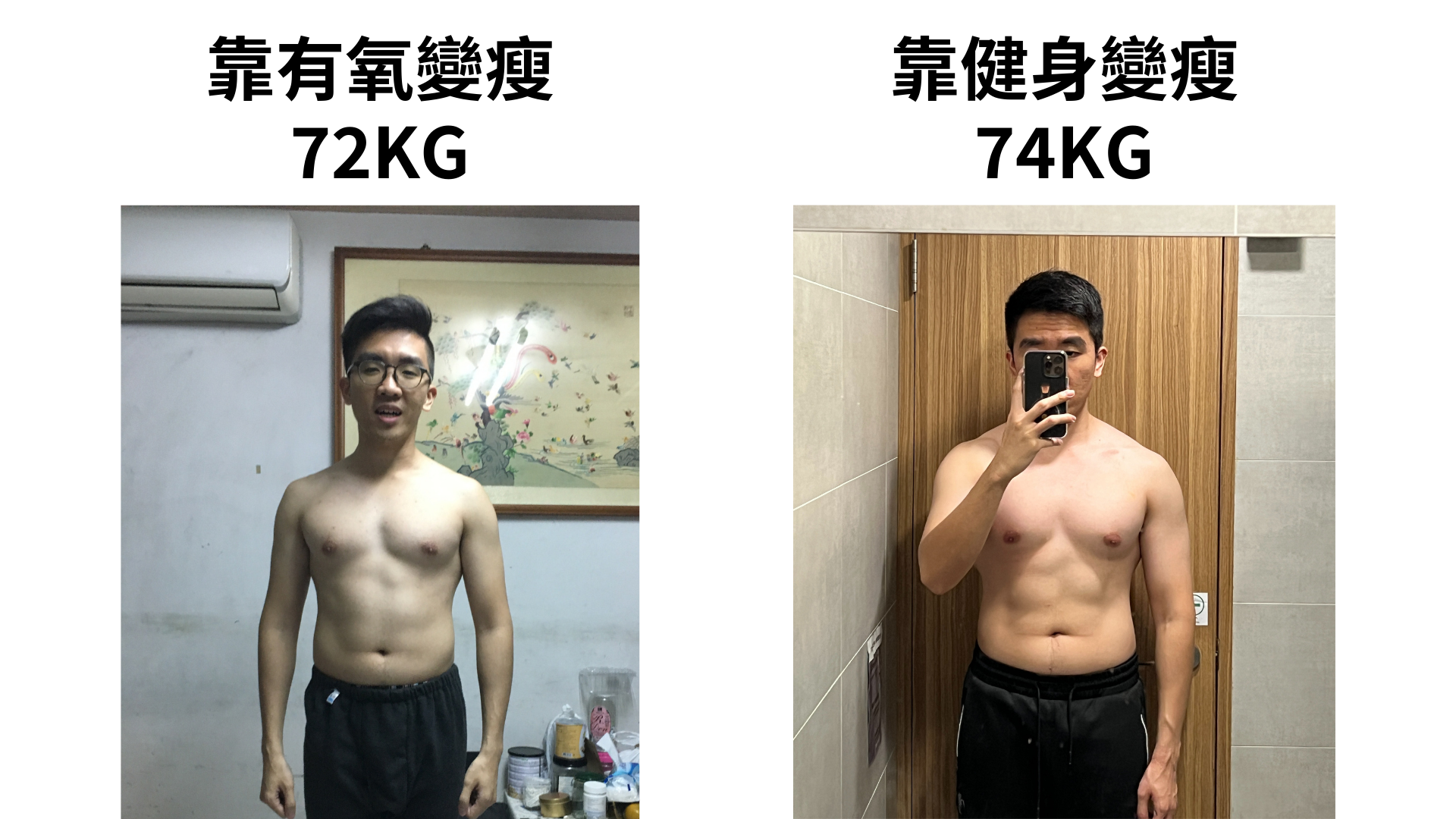 有氧變瘦VS健身變瘦